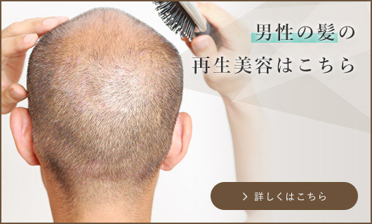 男性の髪の再生美容はこちら